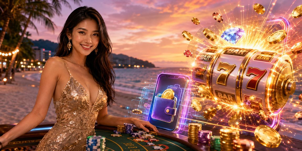 Permainan slot dalam talian bergaya moden di platform 4800 Penang